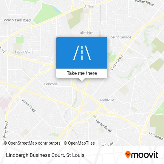 Mapa de Lindbergh Business Court