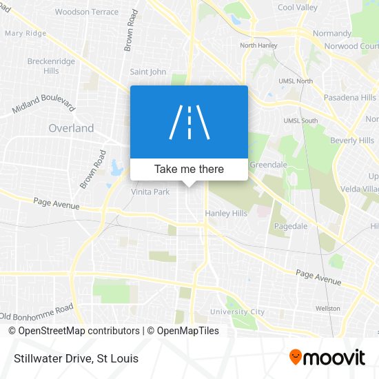 Mapa de Stillwater Drive