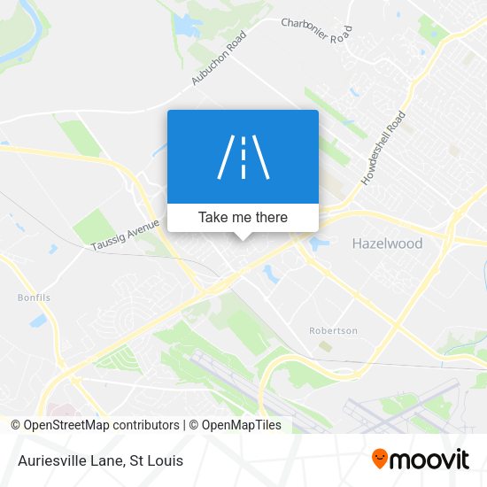 Mapa de Auriesville Lane