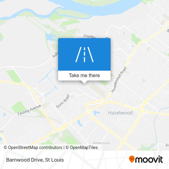 Mapa de Barnwood Drive