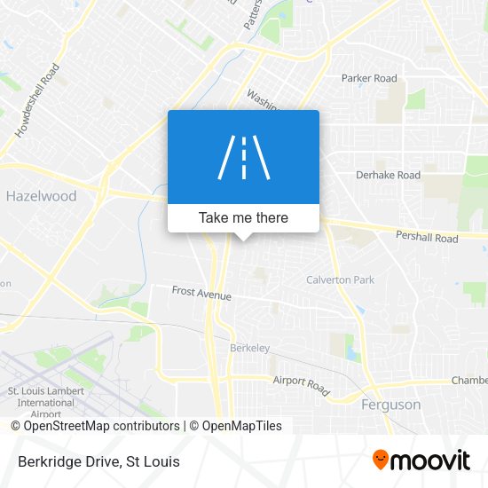 Mapa de Berkridge Drive