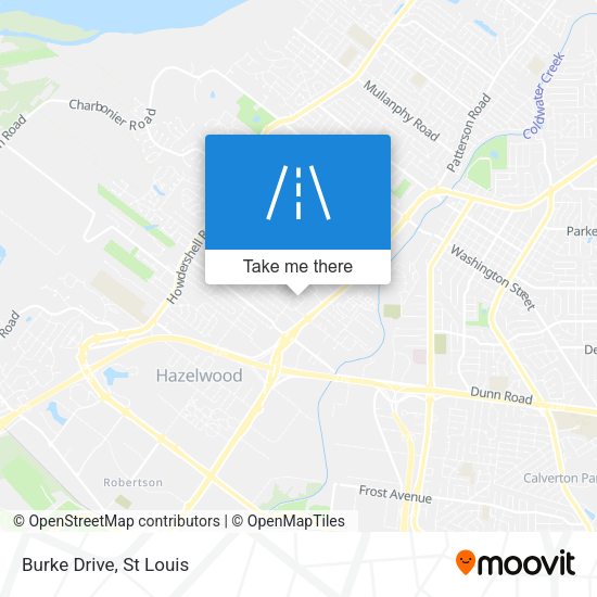 Mapa de Burke Drive