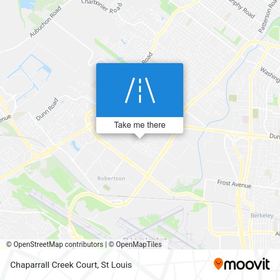 Chaparrall Creek Court map