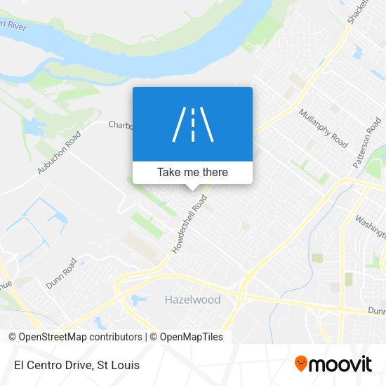 Mapa de El Centro Drive