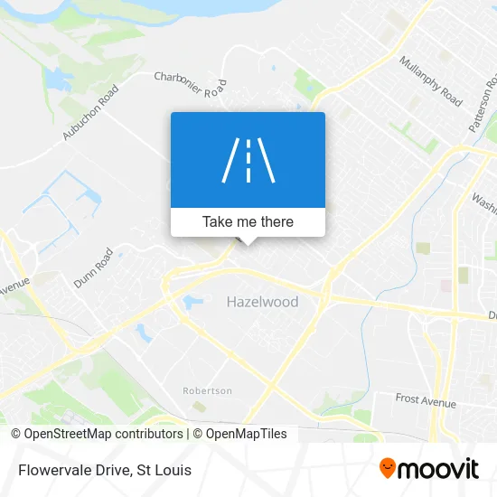 Flowervale Drive map