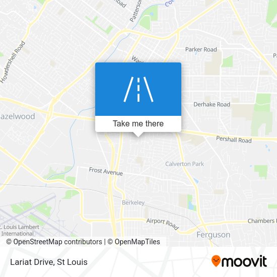 Mapa de Lariat Drive