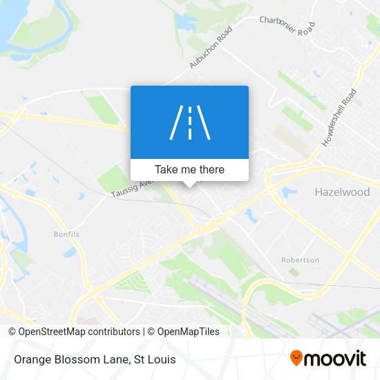Orange Blossom Lane map