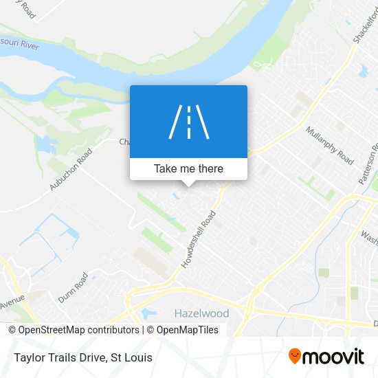 Taylor Trails Drive map