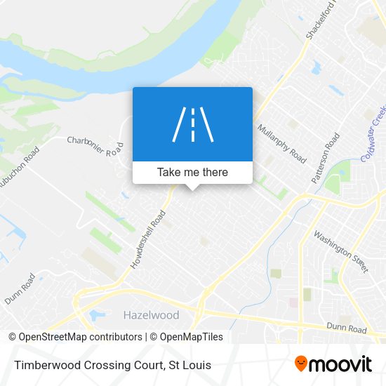 Timberwood Crossing Court map