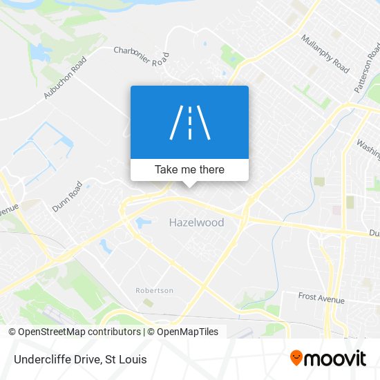 Mapa de Undercliffe Drive