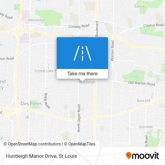 Huntleigh Manor Drive map