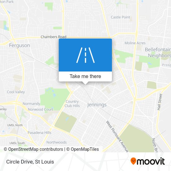 Mapa de Circle Drive