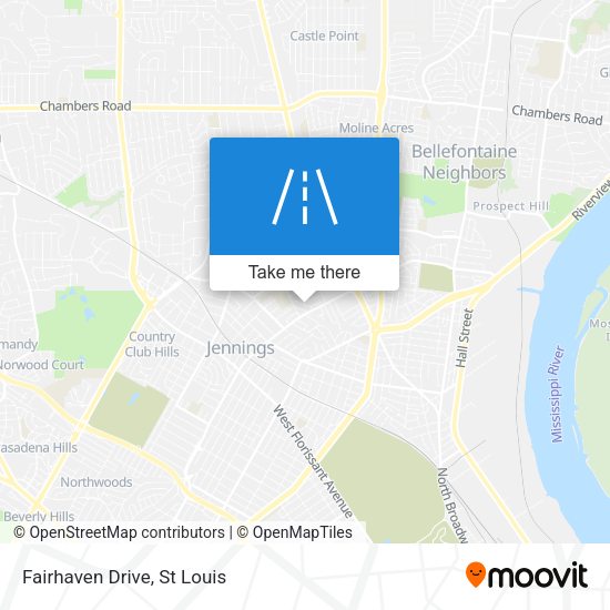 Mapa de Fairhaven Drive