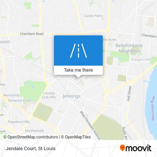 Mapa de Jendale Court