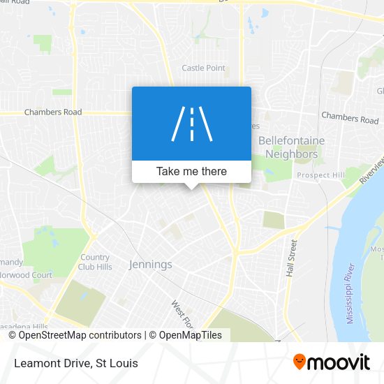 Mapa de Leamont Drive