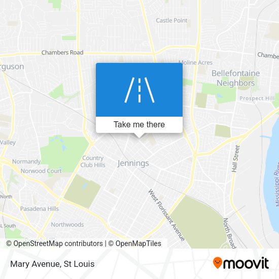 Mapa de Mary Avenue