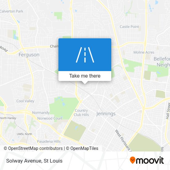 Mapa de Solway Avenue