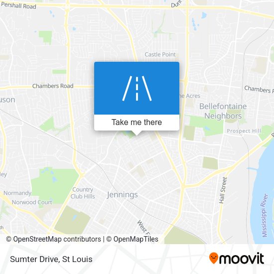 Mapa de Sumter Drive