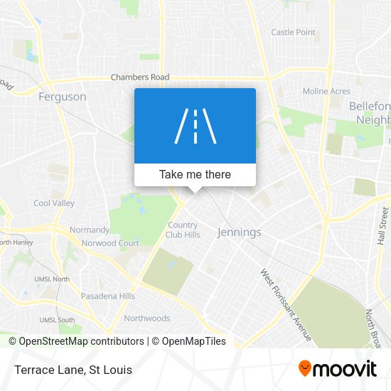 Mapa de Terrace Lane