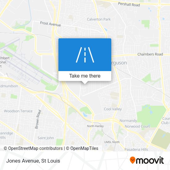 Mapa de Jones Avenue