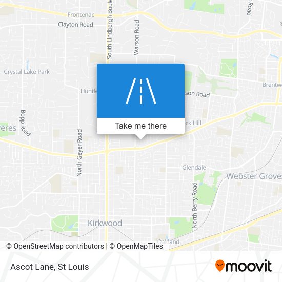 Mapa de Ascot Lane