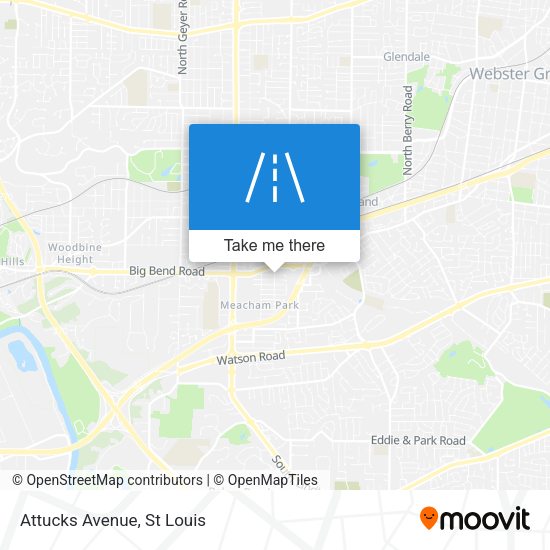 Mapa de Attucks Avenue