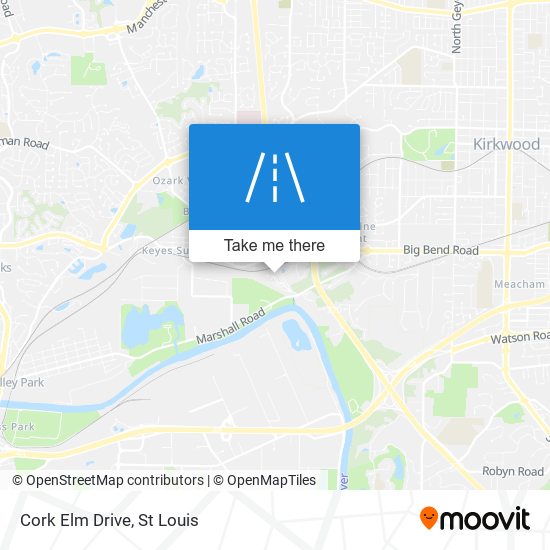 Mapa de Cork Elm Drive