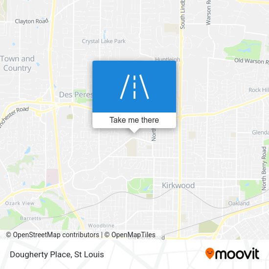 Mapa de Dougherty Place