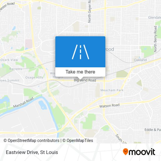 Mapa de Eastview Drive