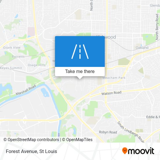 Mapa de Forest Avenue