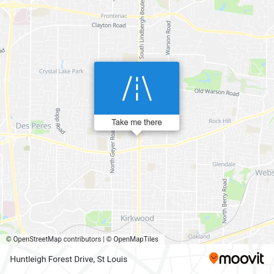 Mapa de Huntleigh Forest Drive