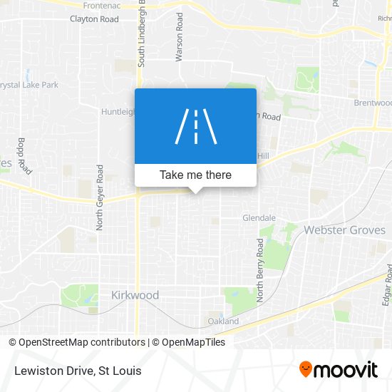 Lewiston Drive map