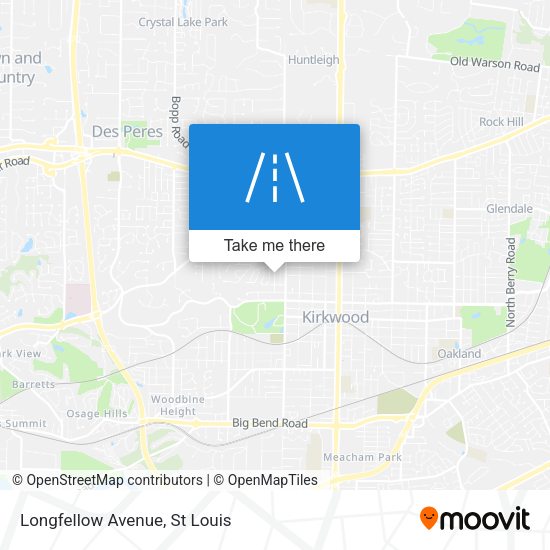Mapa de Longfellow Avenue