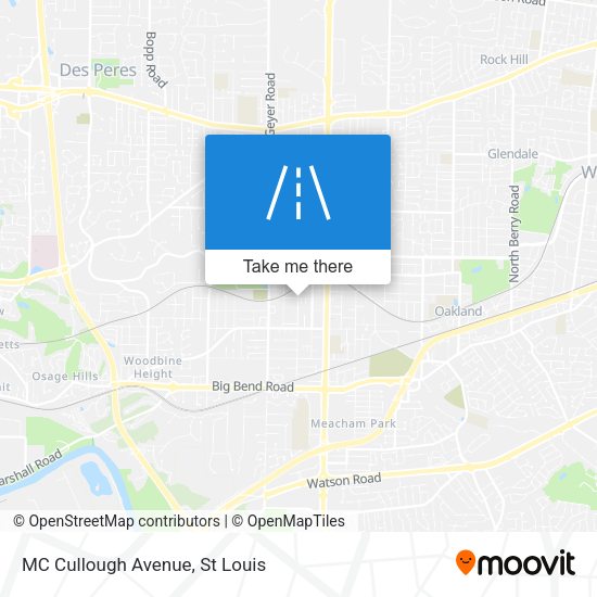 Mapa de MC Cullough Avenue