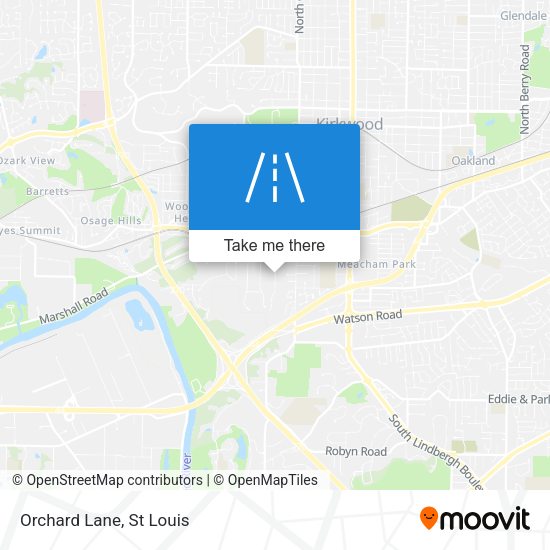 Mapa de Orchard Lane