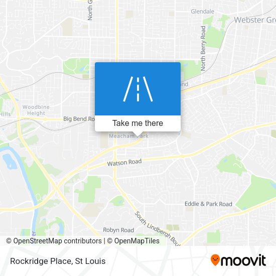 Mapa de Rockridge Place