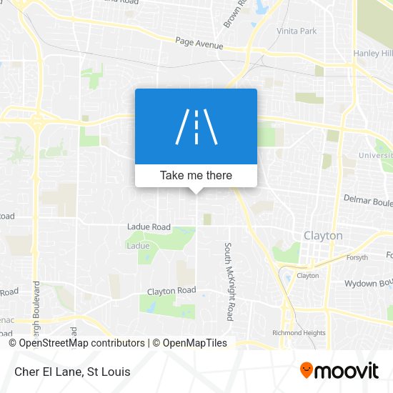 Mapa de Cher El Lane
