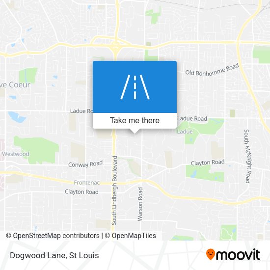 Mapa de Dogwood Lane
