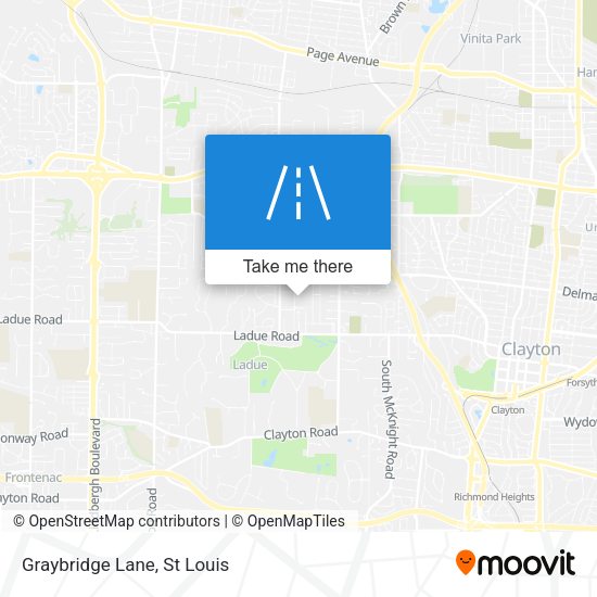 Mapa de Graybridge Lane
