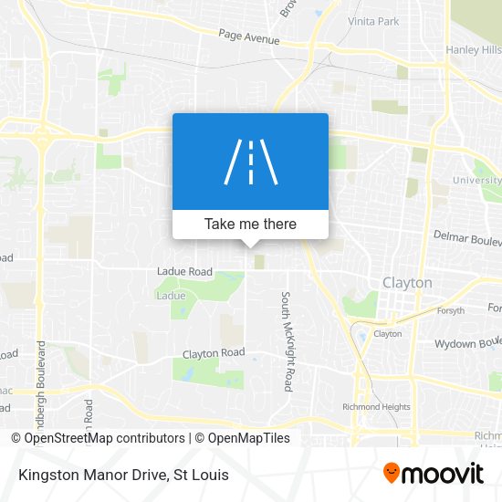 Kingston Manor Drive map