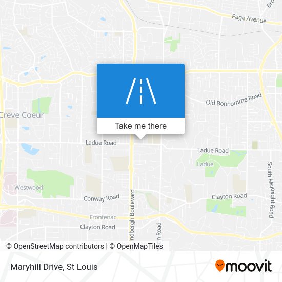 Mapa de Maryhill Drive