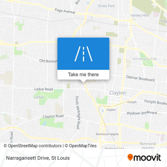 Narragansett Drive map