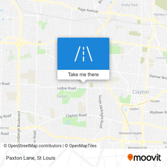Mapa de Paxton Lane