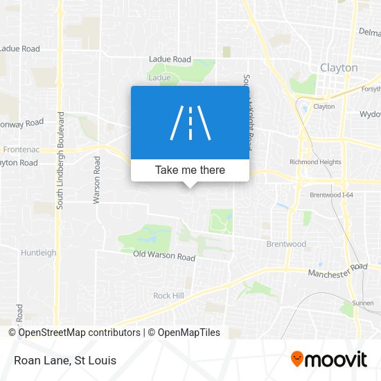Mapa de Roan Lane