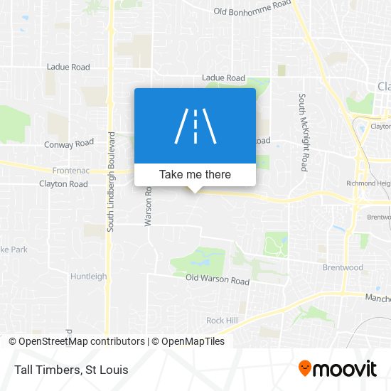Tall Timbers map