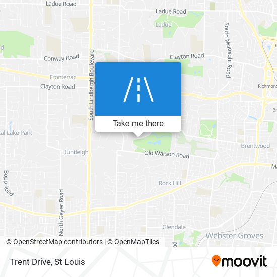 Mapa de Trent Drive