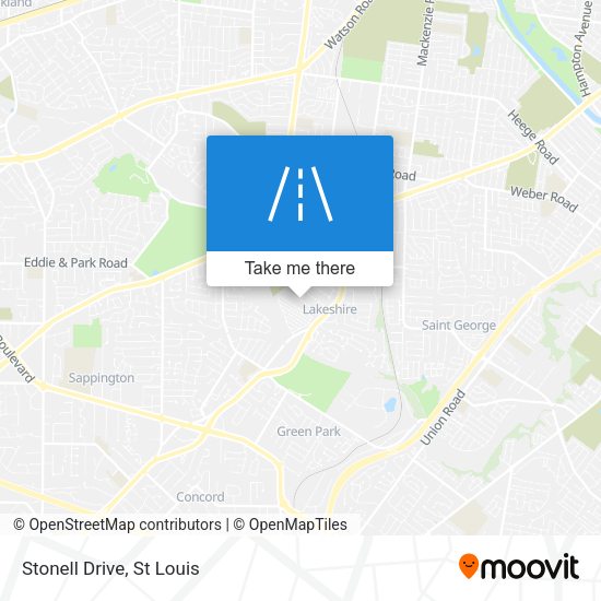 Mapa de Stonell Drive