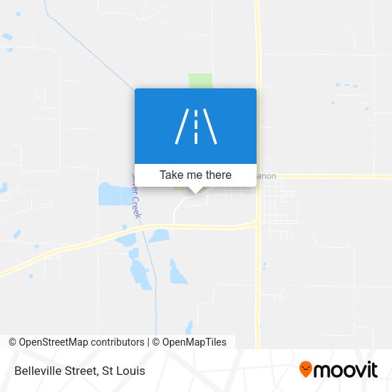 Mapa de Belleville Street