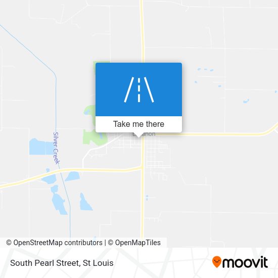South Pearl Street map