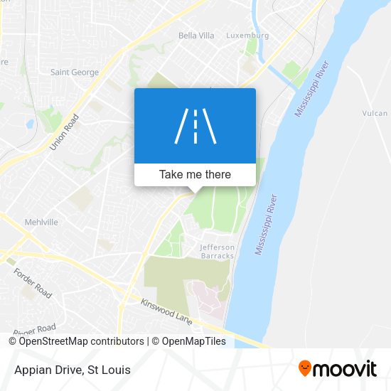Mapa de Appian Drive